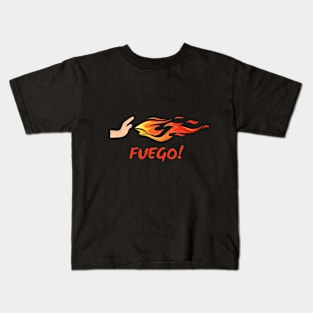 Dresden Files "Fuego!" Kids T-Shirt